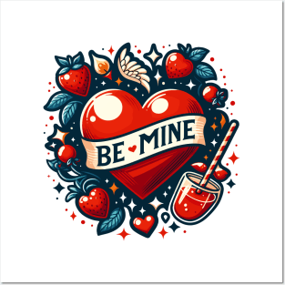 Be Mine Posters and Art